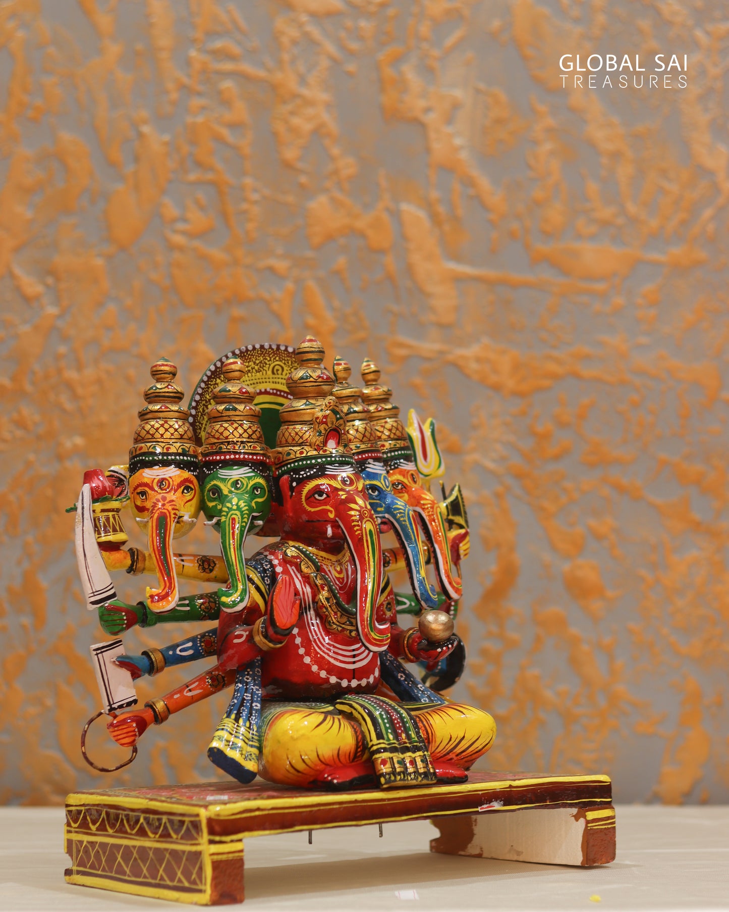 5 Face Ganesh
