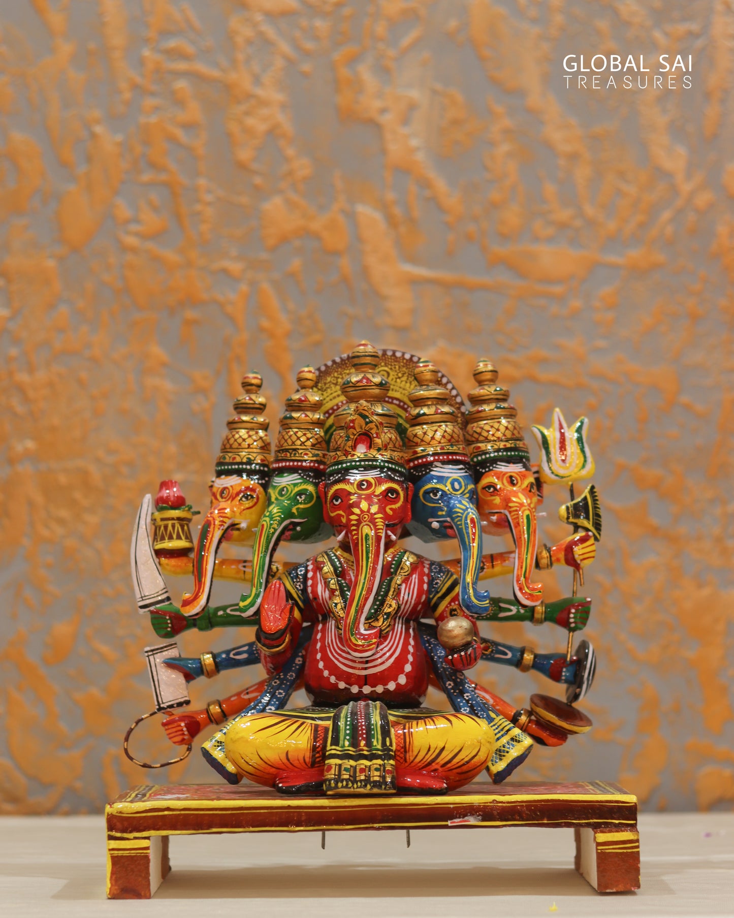 5 Face Ganesh