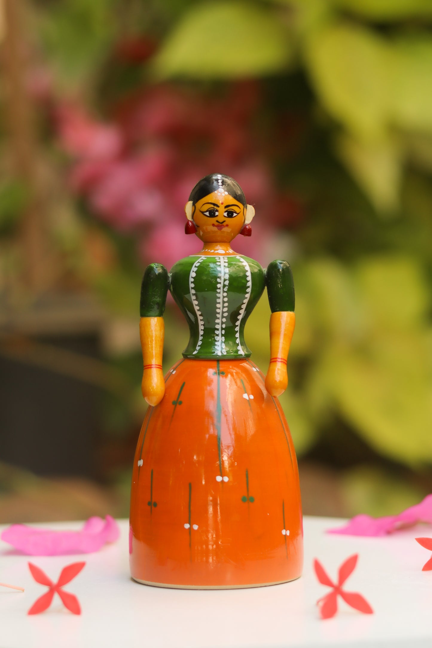 Girl in traditional attire