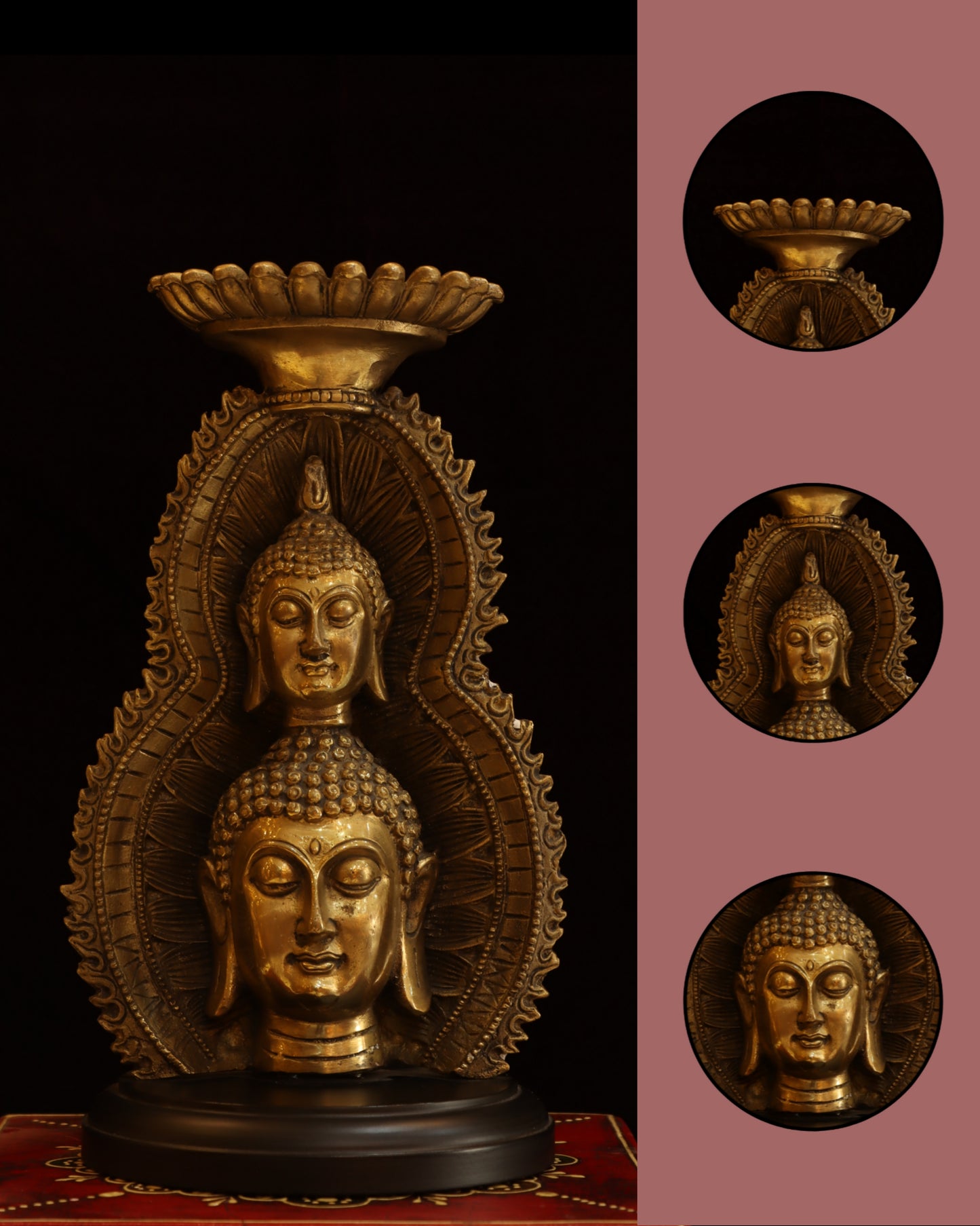 Buddha Twin Faces